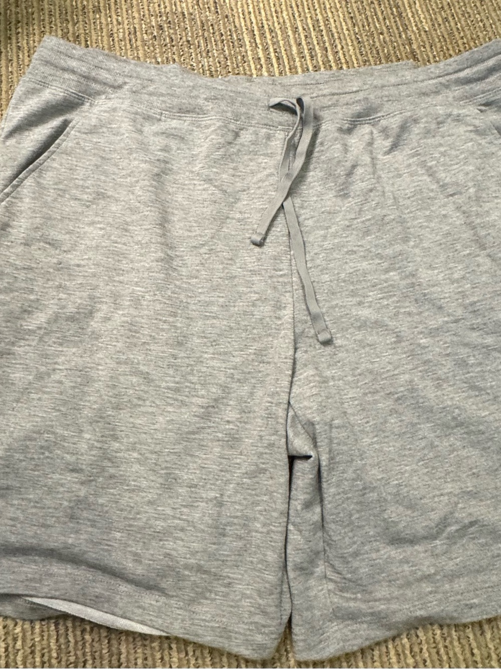 Women's Gray Drawstring Sweat Shorts